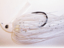 Cut 'n Edge Swim Jig White Shad