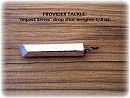 "Impact Series" 12pk - Drop Shot Weights-1/2 oz.