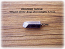 "Impact Series" 6pk - Drop Shot Weights-1/4 oz.