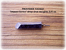 "Impact Series" 12pk - Drop Shot Weights-3/8 oz.