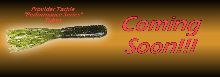Provider Tackle bass fishing tubes