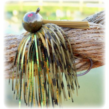 "Rapture Series" Football Jig - Chartreuse Craw