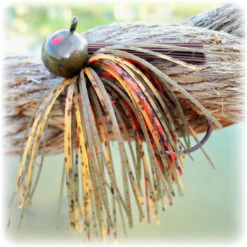 "Rapture Series" Football Jig - Natures Red Craw