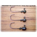 "Mush Head Series" Jig Heads - 1/8oz, 6pk