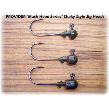 "Mush Head Series" Jig Heads - 1/4oz, 6pk