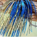 Custom Jig Skirt - Blue Chartreuse (2 Pack)