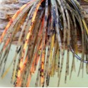 Custom Jig Skirt - Orange Craw (2 Pack)