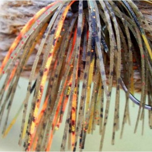 Custom Jig Skirt - Orange Craw (2 Pack)