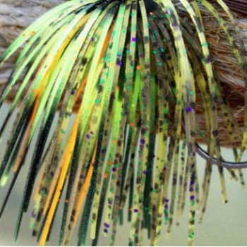 Custom Jig Skirt - Yellow Perch (2 Pack)