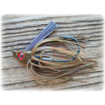 "Cut 'n Edge" Swim Jig - Watermelon Red