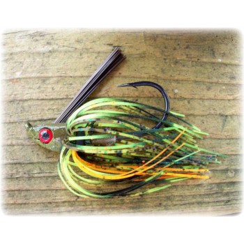 "Cut 'n Edge" Swim Jig - Yellow Perch